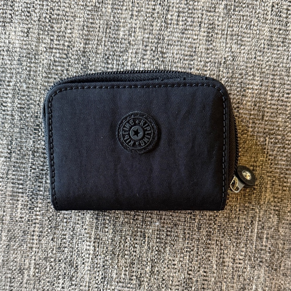 Kipling Black Zip Wallet